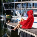 Bluzair SUPER MAMA - Bluza koc - Czerwony - prezent na dzień matki Bluzair SUPER MAMA - Bluza koc - Czerwony - prezent na dzień matki