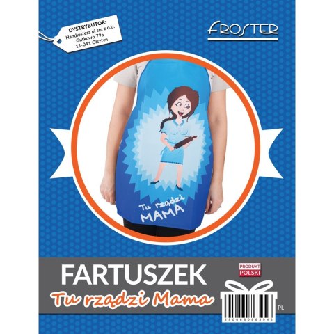 Fartuszek Tu rządzi Mama prezent na Dzień Matki Fartuszek Tu rządzi Mama prezent na Dzień Matki