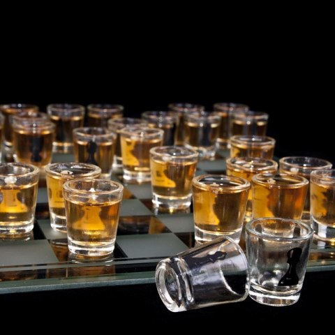 Imprezowe Szachy Deluxe alkoholowe gra na domówkę Imprezowe Szachy Deluxe alkoholowe gra na domówkę