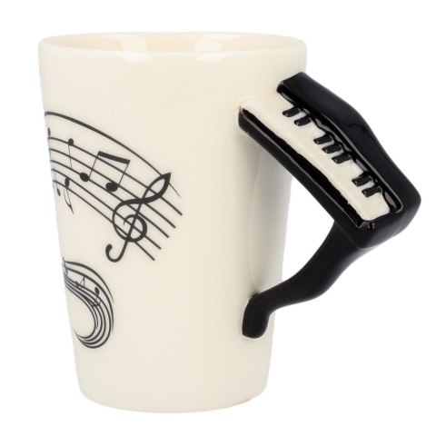 Kubek Muzyka Pianino prezentowy w pudełku biały Kubek Muzyka Pianino prezentowy w pudełku biały