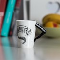 Kubek Muzyka Pianino prezentowy w pudełku biały Kubek Muzyka Pianino prezentowy w pudełku biały