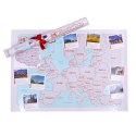 Mapa Zdrapka dla Dwojga prezent na Walentynki ŚLUB Mapa Zdrapka dla Dwojga prezent na Walentynki ŚLUB