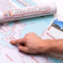 Mapa Zdrapka dla Dwojga prezent na Walentynki ŚLUB Mapa Zdrapka dla Dwojga prezent na Walentynki ŚLUB