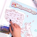 Mapa Zdrapka dla Dwojga prezent na Walentynki ŚLUB Mapa Zdrapka dla Dwojga prezent na Walentynki ŚLUB