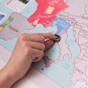 Mapa Zdrapka dla Dwojga prezent na Walentynki ŚLUB Mapa Zdrapka dla Dwojga prezent na Walentynki ŚLUB