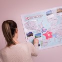 Mapa Zdrapka dla Dwojga prezent na Walentynki ŚLUB Mapa Zdrapka dla Dwojga prezent na Walentynki ŚLUB