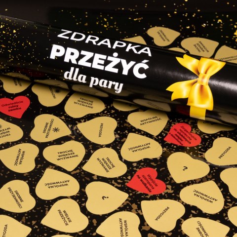 Zdrapka Przeżyć dla Pary Młodej prezent ślubny Zdrapka Przeżyć dla Pary Młodej prezent ślubny