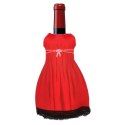 Lady diVinto Czerwony ubranko na butelkę wino Lady diVinto Czerwony ubranko na butelkę wino