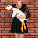 Maskotka Gęś Pluszowa XL 90 cm - eko wkład ogrzewający z pestek wiśni Maskotka Gęś Pluszowa XL 90 cm - eko wkład ogrzewający z pestek wiśni