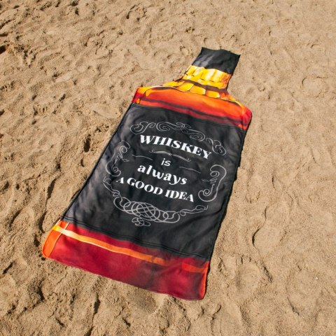 Ręcznik Butelka whisky prezent dla mężczyzny niego Ręcznik Butelka whisky prezent dla mężczyzny niego