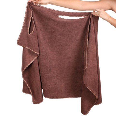 Ręczniko - Szlafrok brąz ręcznik kilt do sauny SPA Ręczniko - Szlafrok brąz ręcznik kilt do sauny SPA