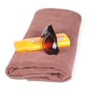 Ręczniko - Szlafrok brąz ręcznik kilt do sauny SPA Ręczniko - Szlafrok brąz ręcznik kilt do sauny SPA