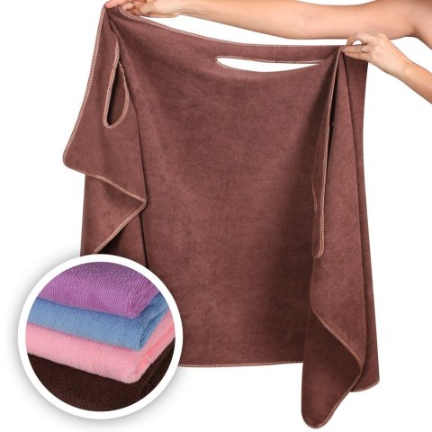 Ręczniko - Szlafrok róż ręcznik kilt do sauny SPA Ręczniko - Szlafrok róż ręcznik kilt do sauny SPA