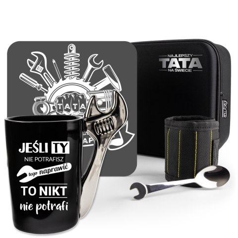 Zestaw Prezentowy dla Taty - Tata Złota Rączka - prezent na Dzień Ojca Zestaw Prezentowy dla Taty - Tata Złota Rączka - prezent na Dzień Ojca