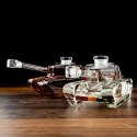 Czołg szklana karafka do whisky dla niego faceta Czołg szklana karafka do whisky dla niego faceta
