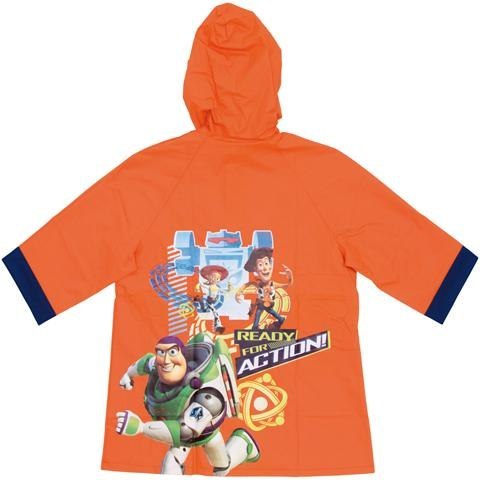 Płaszcz przeciwdeszczowy Toy Story pomarańczowy Disney 4 Płaszcz przeciwdeszczowy Toy Story pomarańczowy Disney 4