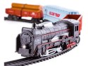 Kolejka rail king Parowóz + 3 Wagony Kolejka rail king Parowóz + 3 Wagony