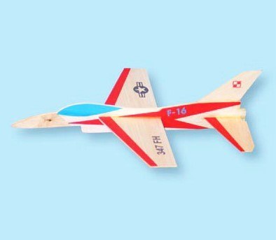 Model Sylwetkowy Do Startu Z Wyrzutni Gumowej F-16 Model Sylwetkowy Do Startu Z Wyrzutni Gumowej F-16
