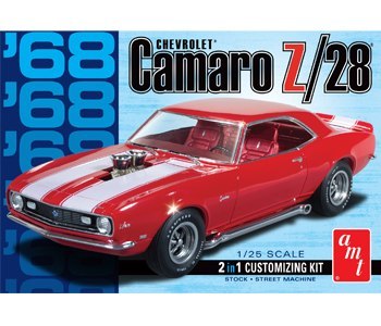 Model plastikowy - Samochód 1968 Camaro Z/28 - AMT Model plastikowy - Samochód 1968 Camaro Z/28 - AMT