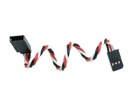 Przedłużacz serwa 60 cm JR - 0,33mm2 22AWG - skręcony - MSP Przedłużacz serwa 60 cm JR - 0,33mm2 22AWG - skręcony - MSP