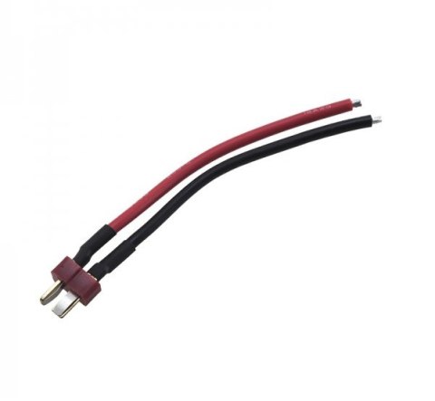 Wtyczka DEAN z przewodem 14AWG 10cm (czerwony + czarny) Wtyczka DEAN z przewodem 14AWG 10cm (czerwony + czarny)