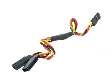 Y - kabel rozgałęziacz 90 cm (JR) - 0,33mm2 22AWG - skręcony - MSP Y - kabel rozgałęziacz 90 cm (JR) - 0,33mm2 22AWG - skręcony - MSP