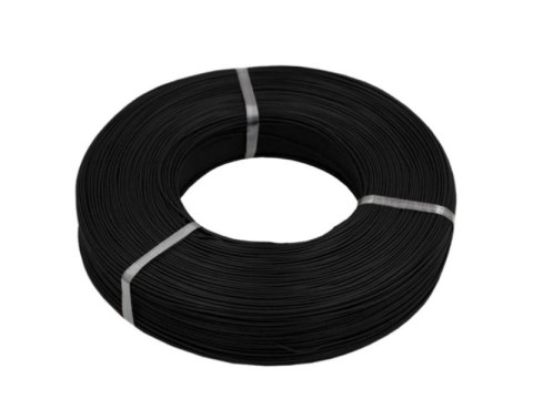 MSP Silikonowy przewód prądowy 24AWG 0,2mm2 1m CZARNY MSP Silikonowy przewód prądowy 24AWG 0,2mm2 1m CZARNY