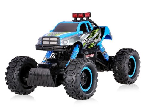 Samochód Auto Rock Crawler 1:14 2.4GHz 4WD Niebieski Samochód Auto Rock Crawler 1:14 2.4GHz 4WD Niebieski