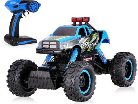 Samochód Auto Rock Crawler 1:14 2.4GHz 4WD Niebieski Samochód Auto Rock Crawler 1:14 2.4GHz 4WD Niebieski