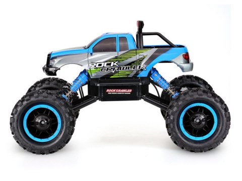 Samochód Auto Rock Crawler 1:14 2.4GHz 4WD Niebieski Samochód Auto Rock Crawler 1:14 2.4GHz 4WD Niebieski