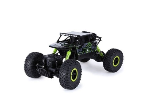 Samochód RC ROCK CRAWLER 2.4GHz 1:18 Zielony Samochód RC ROCK CRAWLER 2.4GHz 1:18 Zielony