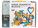 Klocki Magnetyczne, Tor Kulkowy Dla Kulek 188 Elementy Kulodrom Klocki Magnetyczne, Tor Kulkowy Dla Kulek 188 Elementy Kulodrom