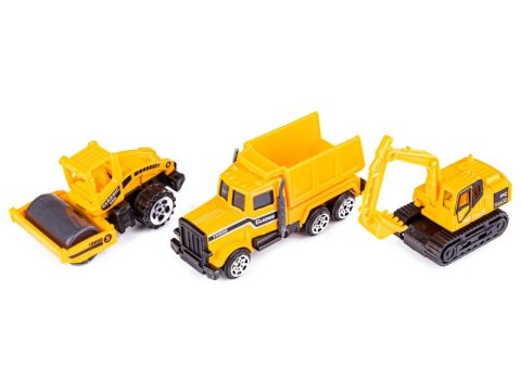 Ciężarówka, Transporter + Auta, Otwierana Laweta, Pojazdy Budowlane 7w1 Ciężarówka, Transporter + Auta, Otwierana Laweta, Pojazdy Budowlane 7w1