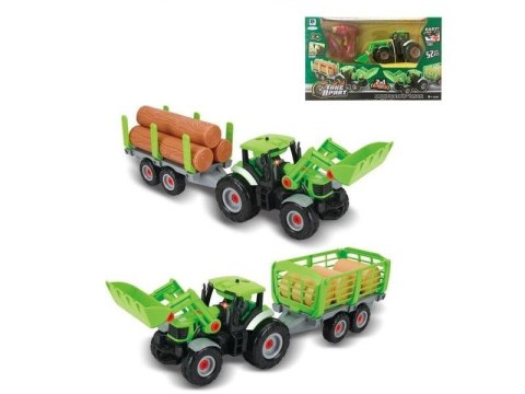 TRAKTOR Z NACZEPĄ Do Rozkręcania, CIĄGNIK Wkrętarka 52 EL. TRAKTOR Z NACZEPĄ Do Rozkręcania, CIĄGNIK Wkrętarka 52 EL.