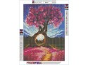 Haft Diamentowy, Obraz, Mozaika Diamentowa Diamond Painting, ABSTRAKCYJNE DRZEWA 30x40cm Haft Diamentowy, Obraz, Mozaika Diamentowa Diamond Painting, ABSTRAKCYJNE DRZEWA 30x40cm