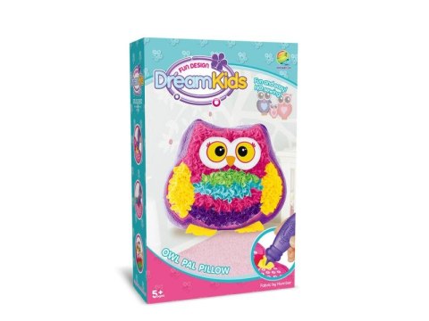 Zestaw Kreatywny Wyszywanka Poduszka Pluszowa Maskotka Do Szycia DIY SOWA Zestaw Kreatywny Wyszywanka Poduszka Pluszowa Maskotka Do Szycia DIY SOWA