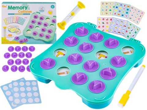 Edukacyjna Gra Memory, Super Na Pamięć, Plansza, Klepsydra, Karty Edukacyjna Gra Memory, Super Na Pamięć, Plansza, Klepsydra, Karty