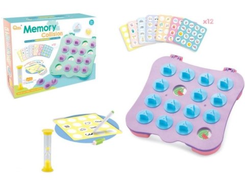 Edukacyjna Gra Memory, Super Na Pamięć, Plansza, Klepsydra, Karty Edukacyjna Gra Memory, Super Na Pamięć, Plansza, Klepsydra, Karty