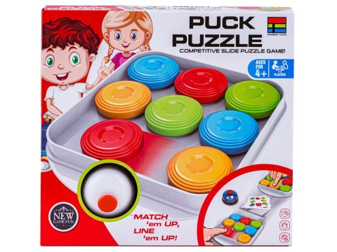 Gra Logiczna SZYBKIE KRĄŻKI Puck Puzzle Karty, Dzwonek, Zręcznościowa Gra Logiczna SZYBKIE KRĄŻKI Puck Puzzle Karty, Dzwonek, Zręcznościowa
