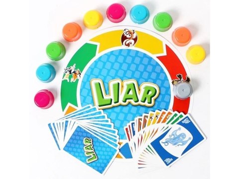 Gra Rodzinna Kłamca, Kłamczuch, LIAR, Karty, Pinokio Okulary I Nos Gra Rodzinna Kłamca, Kłamczuch, LIAR, Karty, Pinokio Okulary I Nos