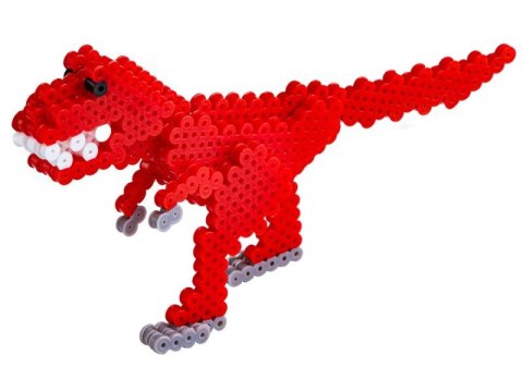 Koraliki do prasowania Wersja 3D, TYRANOZAUR, T-REX, DINOZAUR, Saszetka, Prasowanka Koraliki do prasowania Wersja 3D, TYRANOZAUR, T-REX, DINOZAUR, Saszetka, Prasowanka