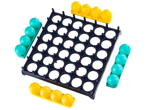 Rodzinna Gra Zręcznościowa BOUNCE GAME, Układanka, Karty, Piłeczki Rodzinna Gra Zręcznościowa BOUNCE GAME, Układanka, Karty, Piłeczki
