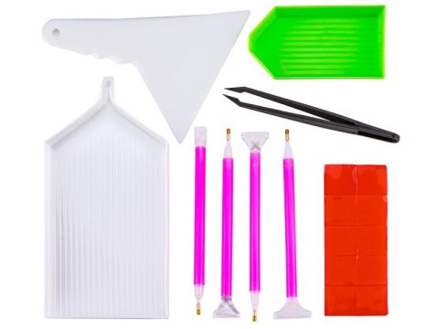 Akcesoria Haft Diamentowy, KOLOROWE ETUI + 30 Pojemników + Akcesoria Zestaw Do Diamond Painting Akcesoria Haft Diamentowy, KOLOROWE ETUI + 30 Pojemników + Akcesoria Zestaw Do Diamond Painting