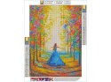 Haft Diamentowy, Obraz, Mozaika Diamentowa Diamond Painting, KWIECISTA ALEJA 30x40cm Haft Diamentowy, Obraz, Mozaika Diamentowa Diamond Painting, KWIECISTA ALEJA 30x40cm