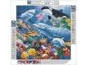 Haft Diamentowy, Obraz, Mozaika Diamentowa Diamond Painting, PODWODNY ŚWIAT 30x30cm Haft Diamentowy, Obraz, Mozaika Diamentowa Diamond Painting, PODWODNY ŚWIAT 30x30cm