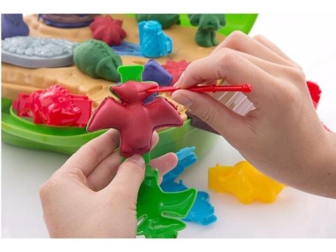 Walizka Z Masą Plastyczną, Ciastolina W Kuferku, Dinozaury Przecena 1 Walizka Z Masą Plastyczną, Ciastolina W Kuferku, Dinozaury Przecena 1