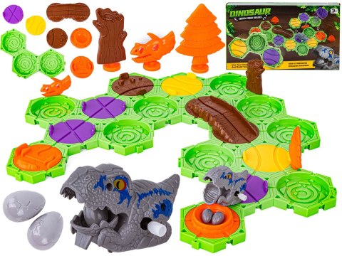 Gra Logiczna, Zbuduj Tor Dla Dinozaura, Trasa, Przeprawa Dla Dinozaura, Klocki, Tor Przeszkód Gra Logiczna, Zbuduj Tor Dla Dinozaura, Trasa, Przeprawa Dla Dinozaura, Klocki, Tor Przeszkód