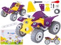 Klocki Elastyczne, Konstrukcyjne 100 El. Auto, Wyścigówka, Quad, Helikopter, Samolot Do Rozkręcania I Skręcania 4w1 Klocki Elastyczne, Konstrukcyjne 100 El. Auto, Wyścigówka, Quad, Helikopter, Samolot Do Rozkręcania I Skręcania 4w1