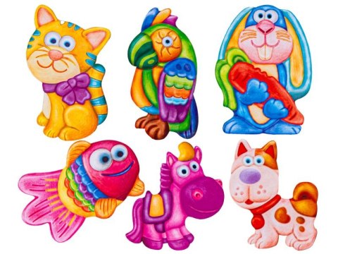 Kreatywny Zestaw Stwórz Magnes, Odlew DIY CUTE PETS - UROCZE ZWIERZĄTKA Zrób To Sam Kreatywny Zestaw Stwórz Magnes, Odlew DIY CUTE PETS - UROCZE ZWIERZĄTKA Zrób To Sam