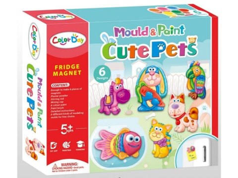 Kreatywny Zestaw Stwórz Magnes, Odlew DIY CUTE PETS - UROCZE ZWIERZĄTKA Zrób To Sam Kreatywny Zestaw Stwórz Magnes, Odlew DIY CUTE PETS - UROCZE ZWIERZĄTKA Zrób To Sam